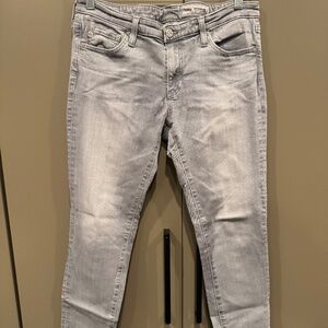 GREY ADRIANO GOLDSCHMIED JEANS, SIZE 29R